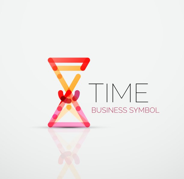 抽象的标志概念时间概念或时钟图片下载