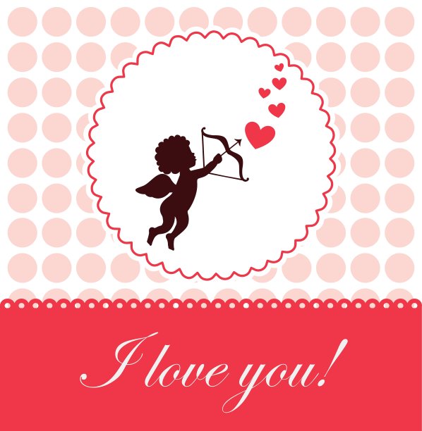 爱的卡片设计图片下载