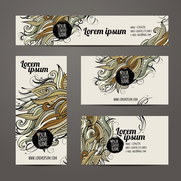 企业形象的模板图片下载