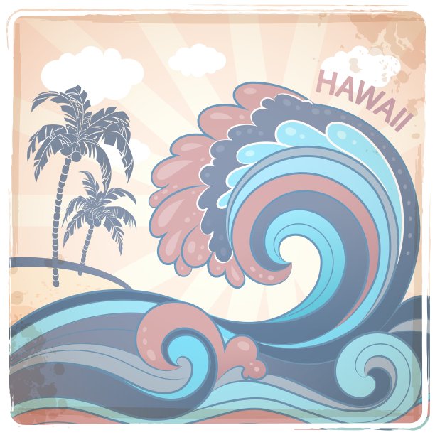 摘要波背景图片下载