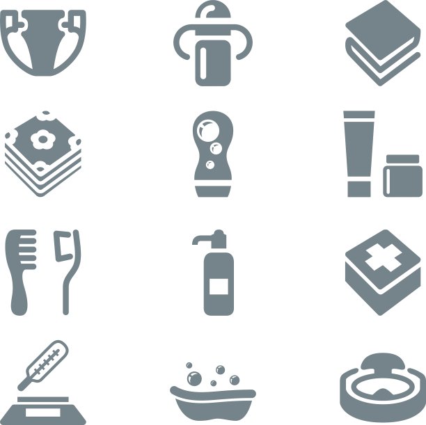 宝贝的东西图标设置灰色图片下载