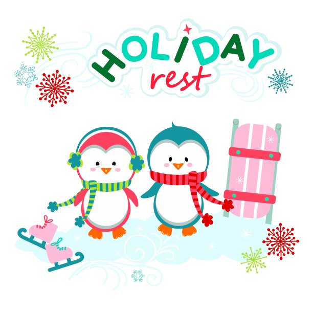 假期有趣的企鹅图片下载