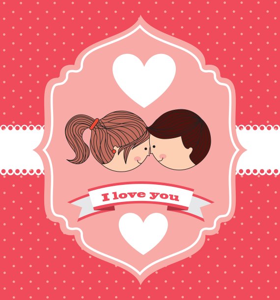 爱的卡片设计图片下载