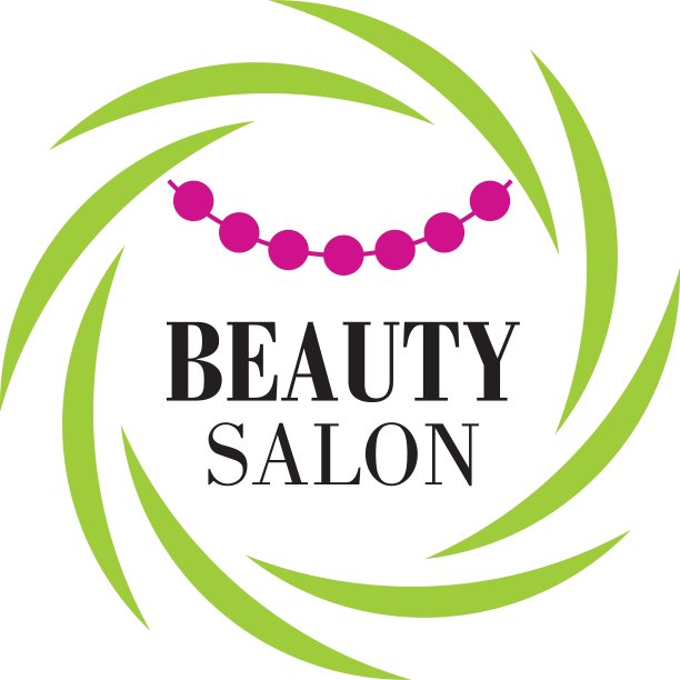 标志美容院图片下载