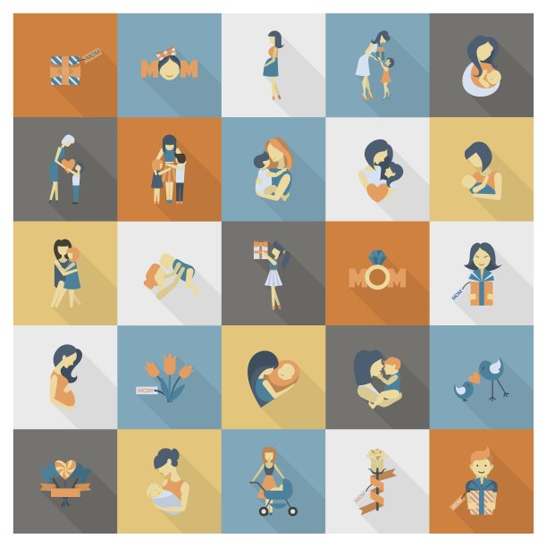 母亲节快乐图标图片下载