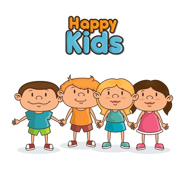 快乐的孩子们设计的图片下载
