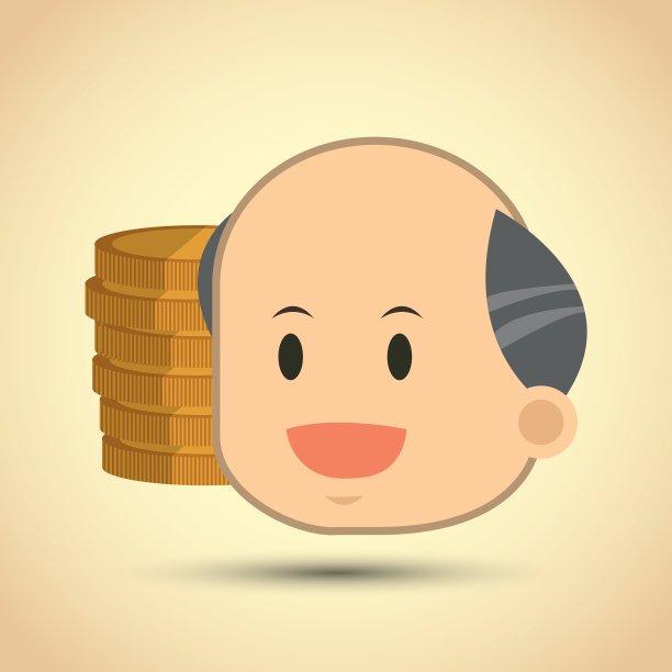 平实的商人设计图片下载