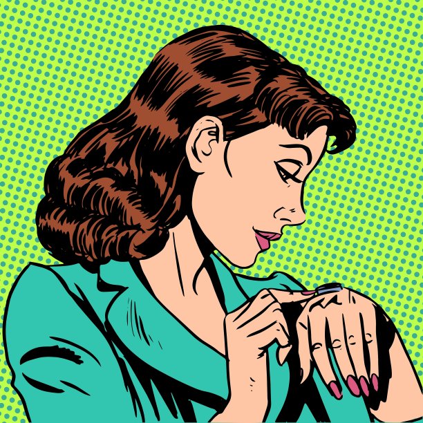 女孩星期四手表经营商人女人图片下载