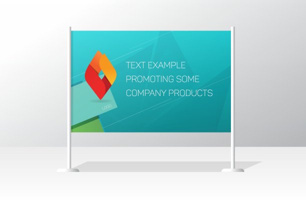 广告站牌、横幅模板、招牌图片下载