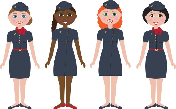 空姐图片下载