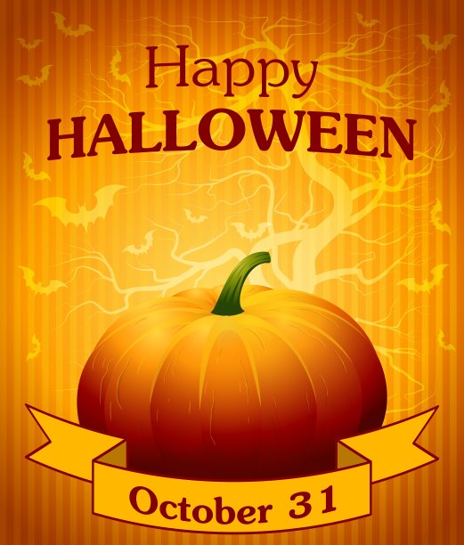 万圣节快乐背景图片下载
