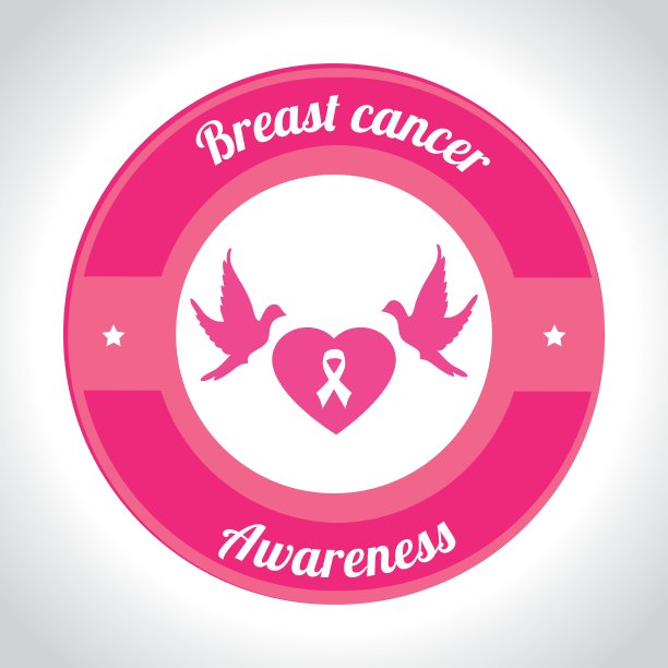 白色背景上的癌症设计图片下载