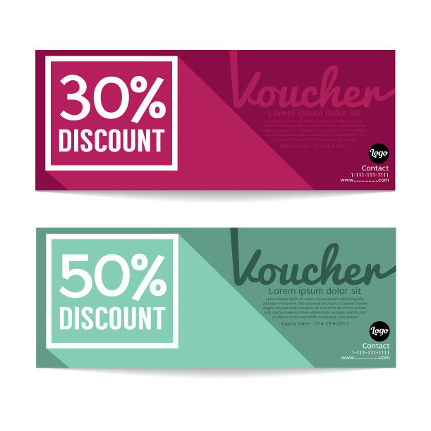 礼券礼券模板图片下载