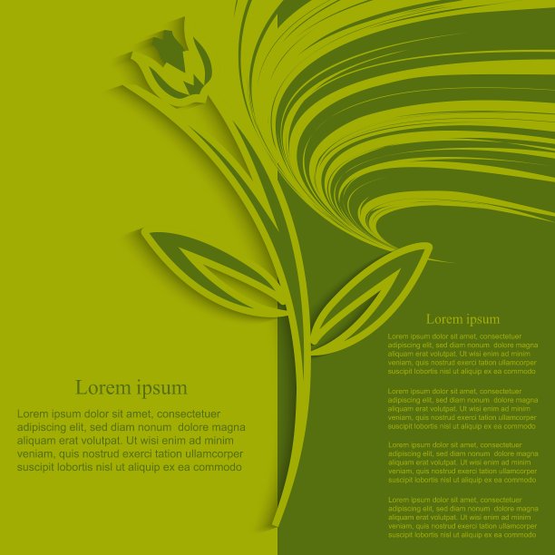 装饰抽象背景花贴花图片下载