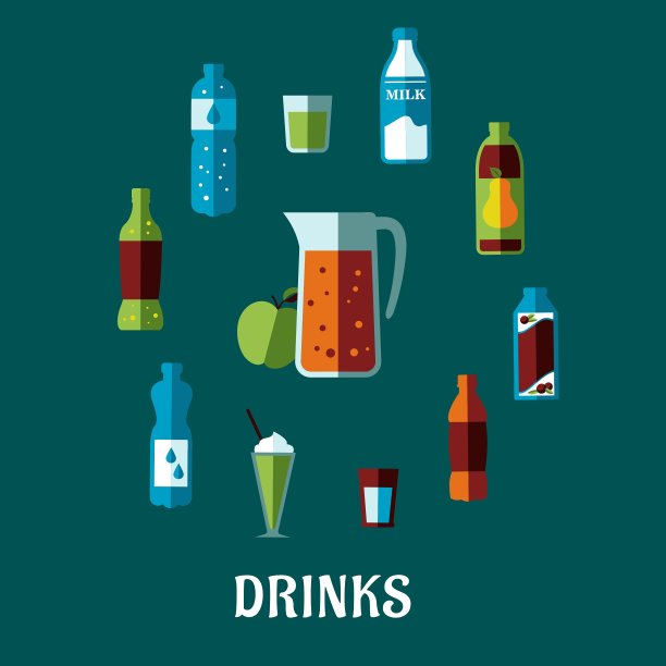 无酒精饮料，标题是饮料图片下载