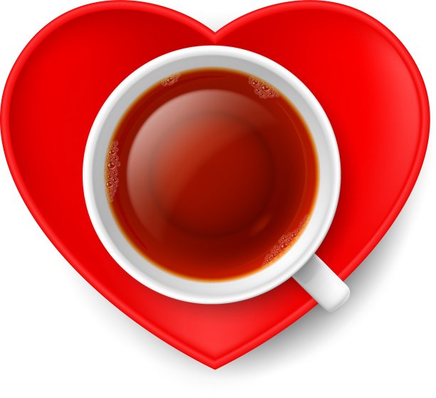 浪漫的喝茶图片下载