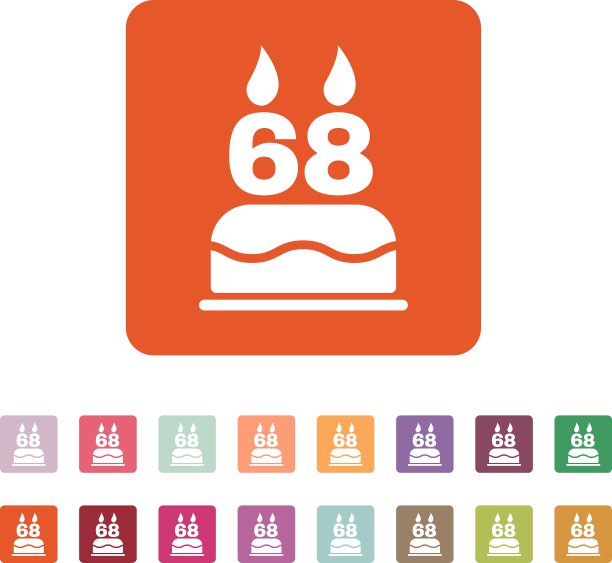 生日蛋糕以蜡烛的形式图片下载