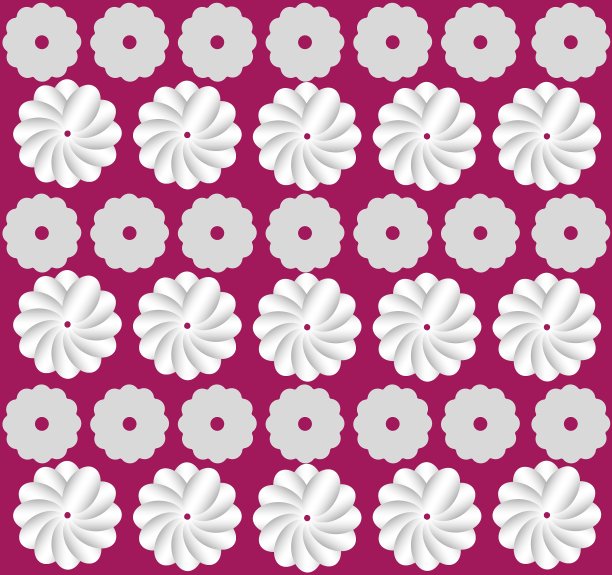 白色的花在粉红色的背景图案图片下载