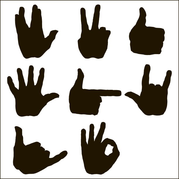 手势素材图片下载