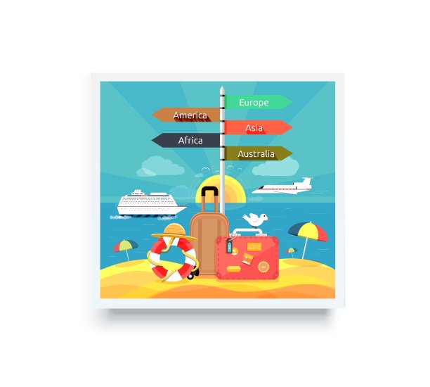 海滩和热带海洋和明亮的阳光图片下载