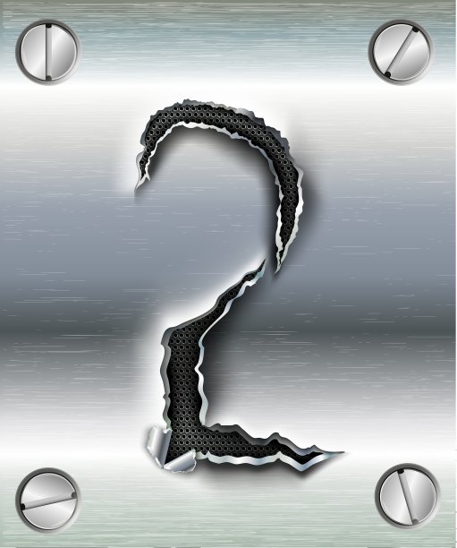 用金属切割出的图形图片下载