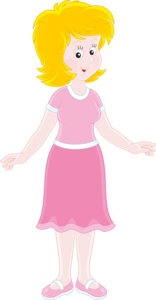 开朗的年轻女子图片下载