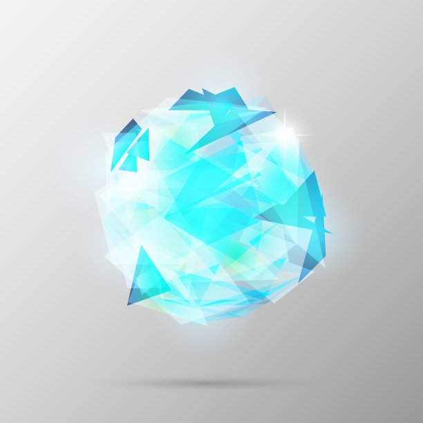 未来几何图形抽象模板图片下载