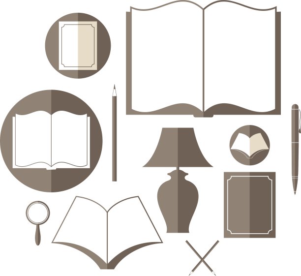 书的图标集图片下载