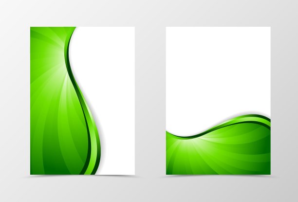 旋涡翼模板设计图片下载