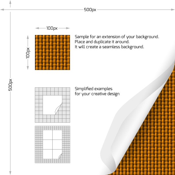 卷纸角与无缝背景图片下载