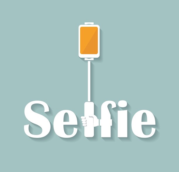 用智能手机拍摄自拍照片图片下载