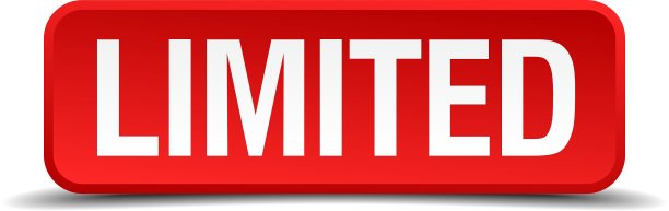 有限的红色3d方形按钮隔离在白色上图片下载