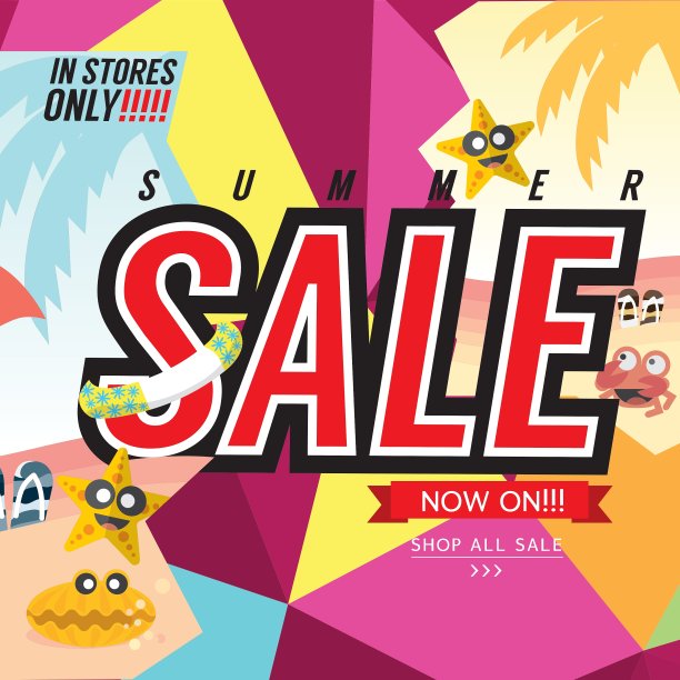 夏天出售横幅图片下载