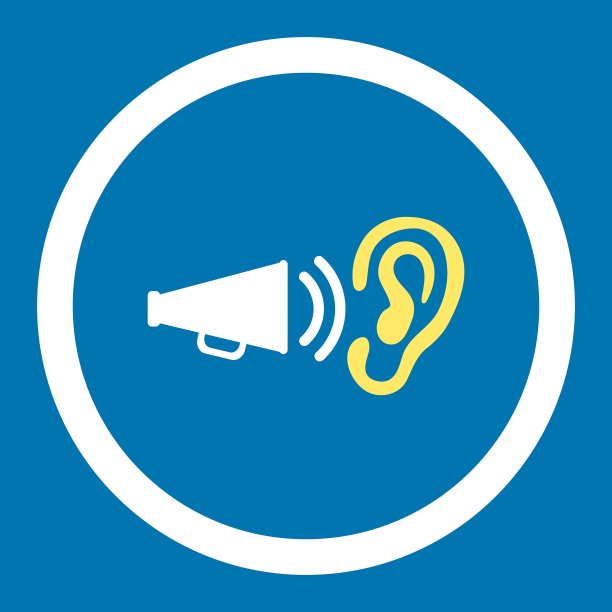 广告平黄色，白色圆润图片下载