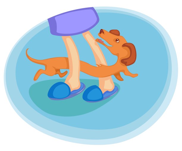 快乐的小猎犬图片下载