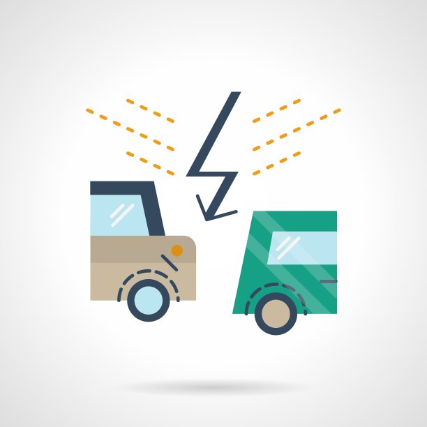 平色车祸图标图片下载