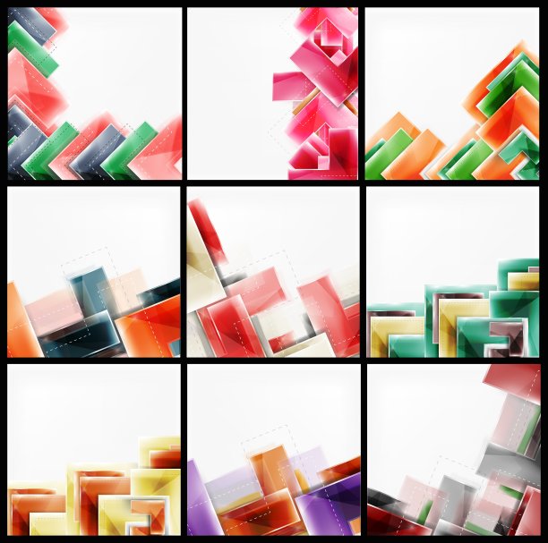 箭头抽象背景的集合图片下载