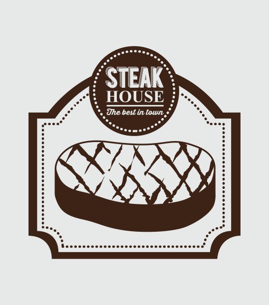 牛排馆设计图片下载