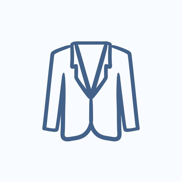 男夹克素描图标图片下载