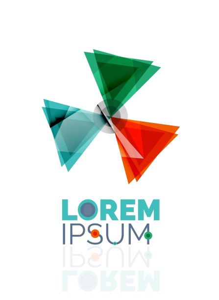 标志抽象几何商业图标图片下载