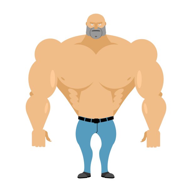 强壮的男人赤裸上身在蓝色牛仔裤运动员图片下载