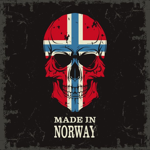 骷髅色的旗帜图片下载