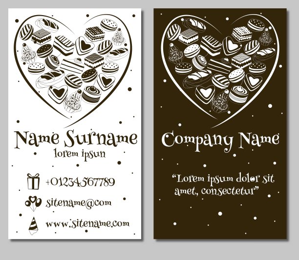 名片模板图片下载