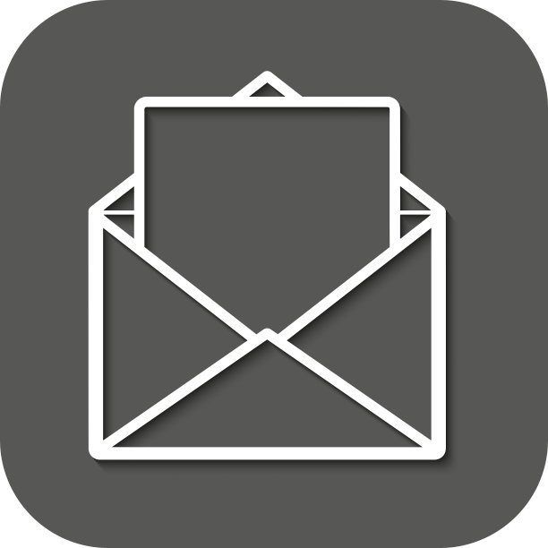 邮件图标打开信封符号图片下载