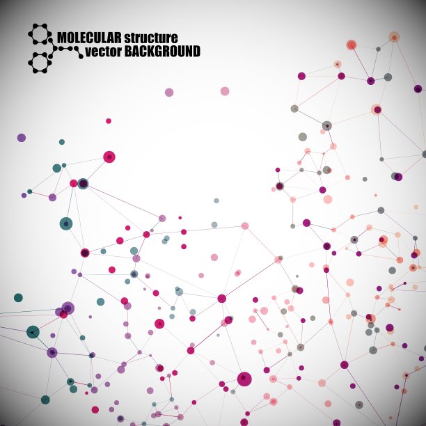 美丽的分子结构图片下载