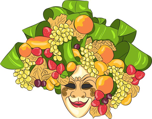 狂欢节面具图片下载