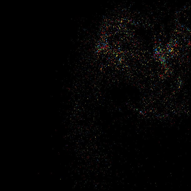 彩色颗粒状纹理图片下载