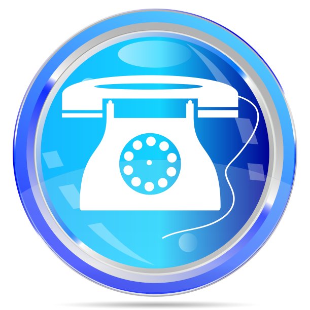 电话联系信息徽章站点网络符号图片下载