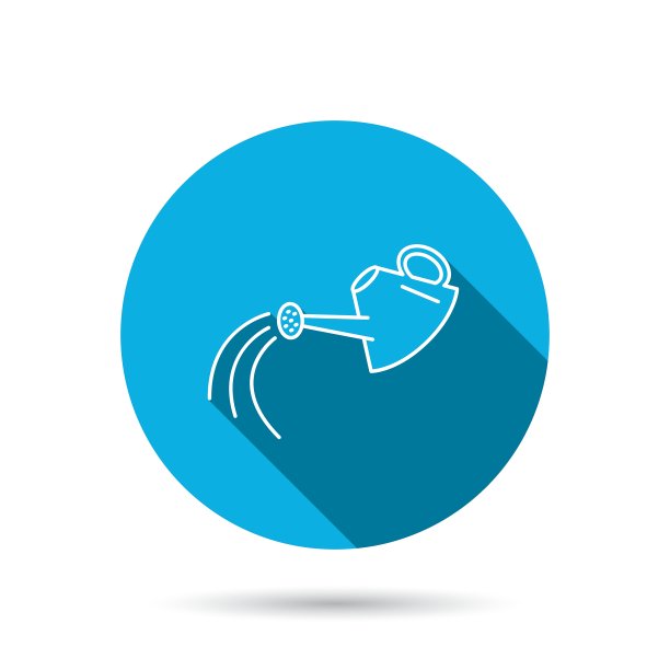 浇水罐图标园艺设备标志图片下载