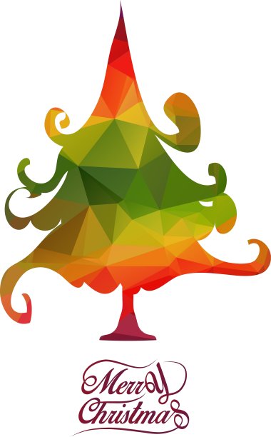 我们祝你圣诞快乐与几何图片下载